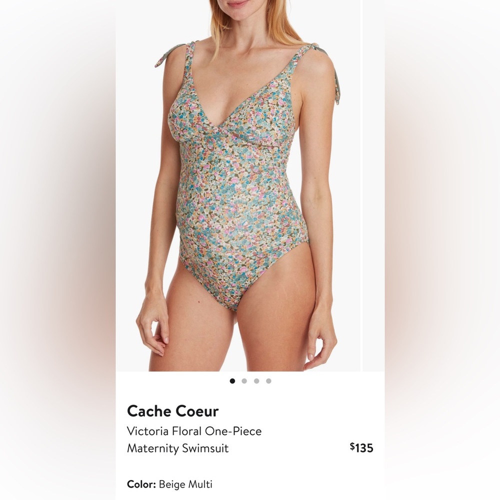 Cache Cœur Maternity Swimsuit